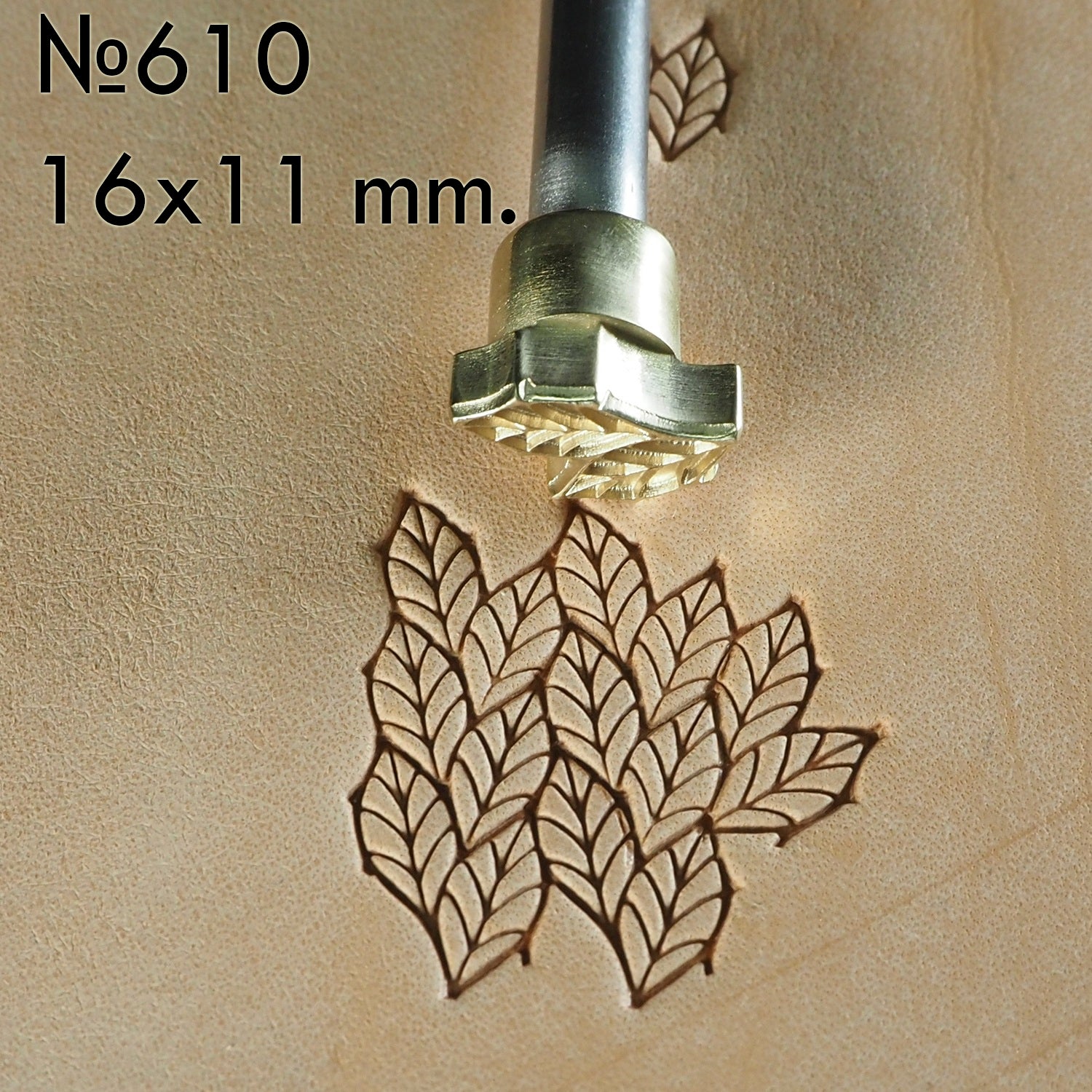 Versatile Leather Embossing Stamp Tool for Craft Enthusiasts #610