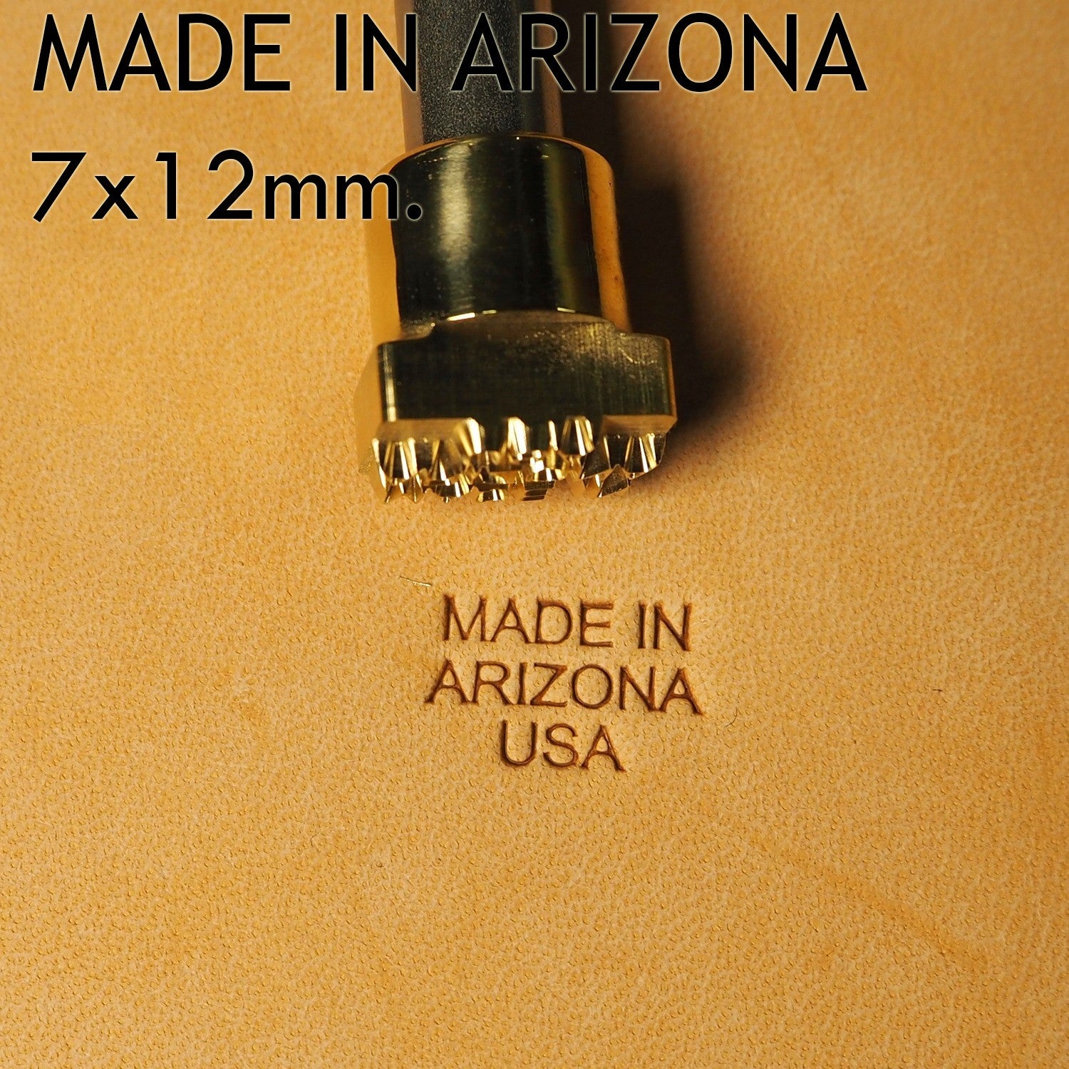 #Made In Arizona USA - Leather Crafting Stamp Tool