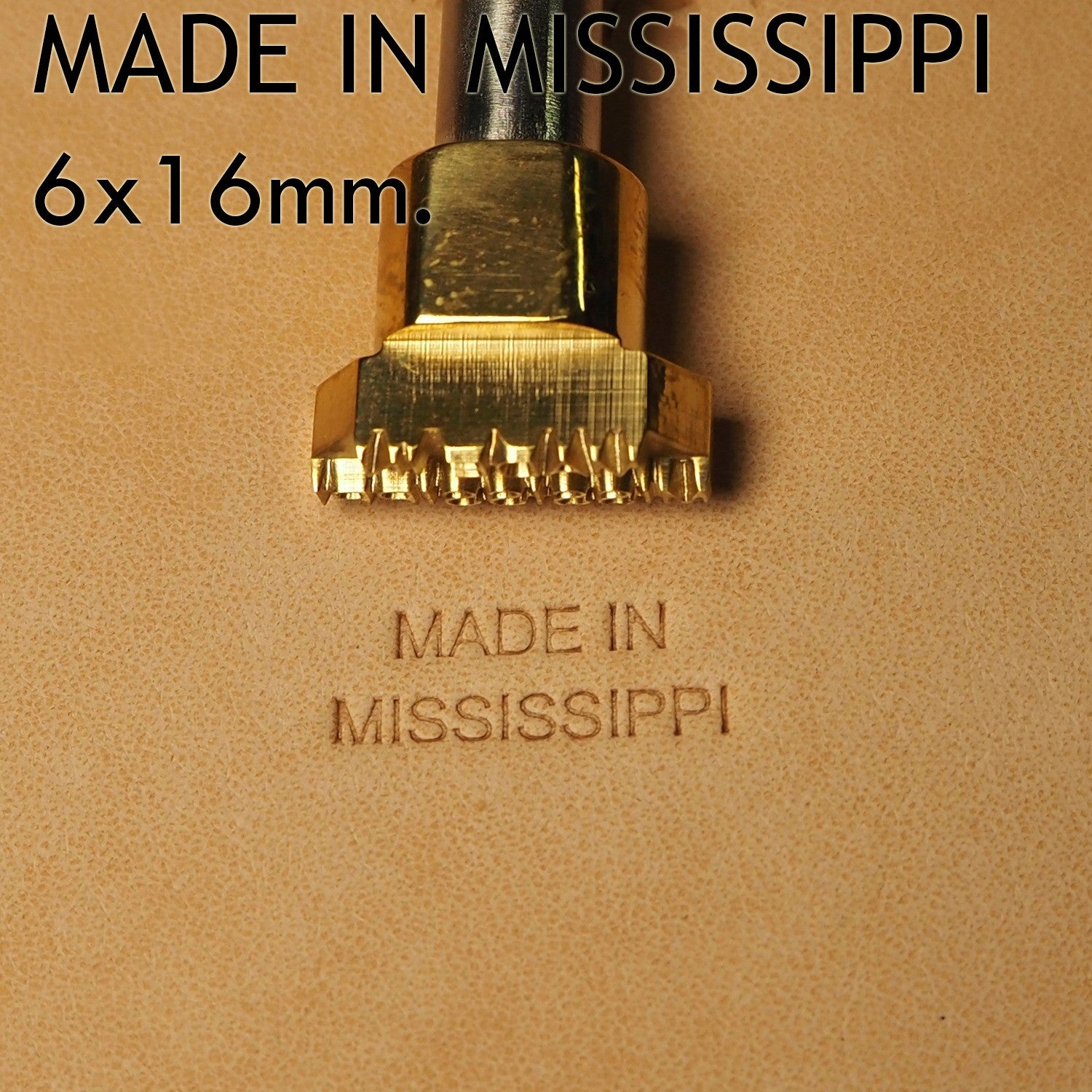 #Made In Mississippi - Leather Crafting Stamp Tool