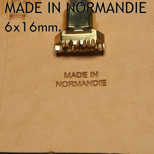#Made In Normandie - Leather Crafting Stamp Tool