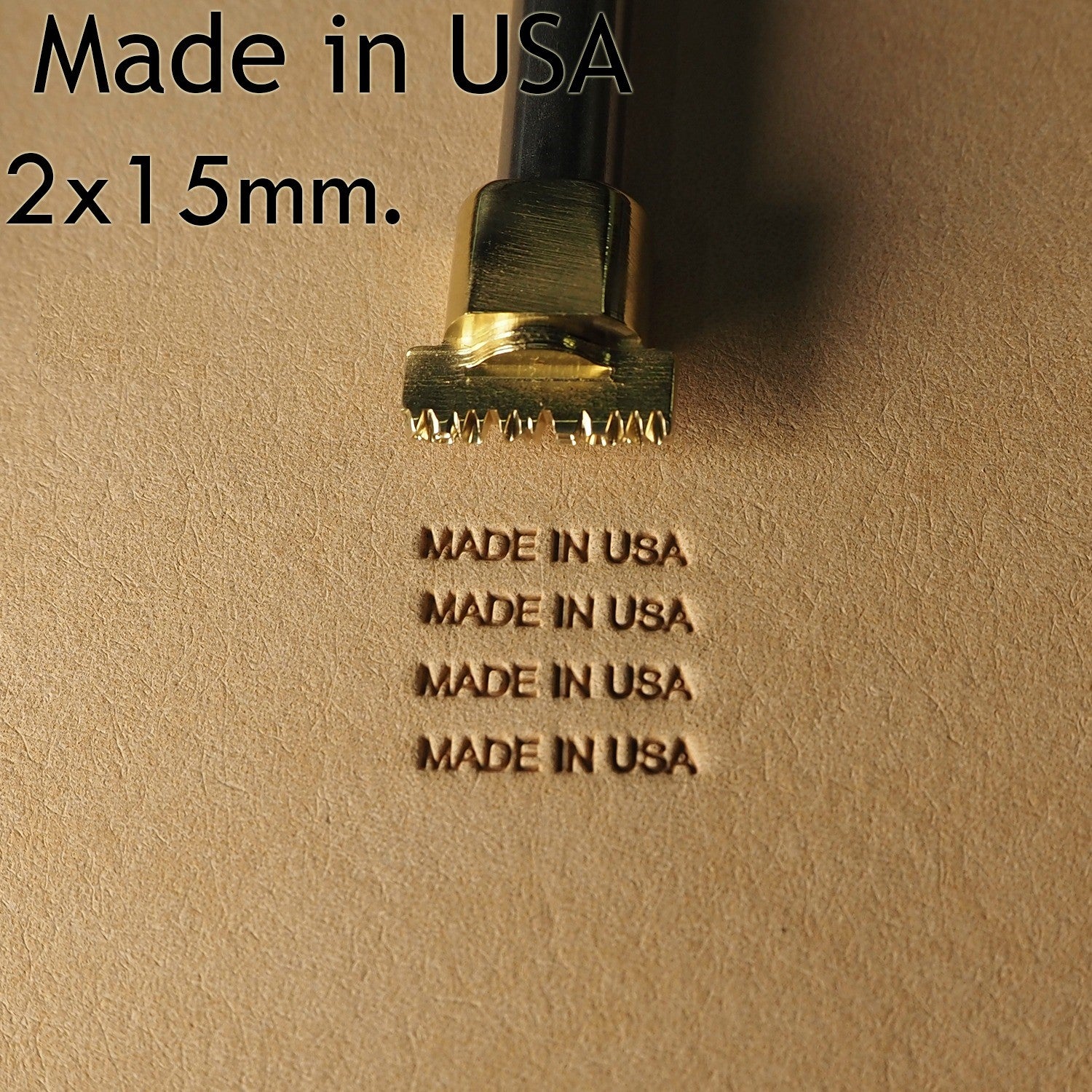 #Made In USA - Leather Crafting Stamp Tool