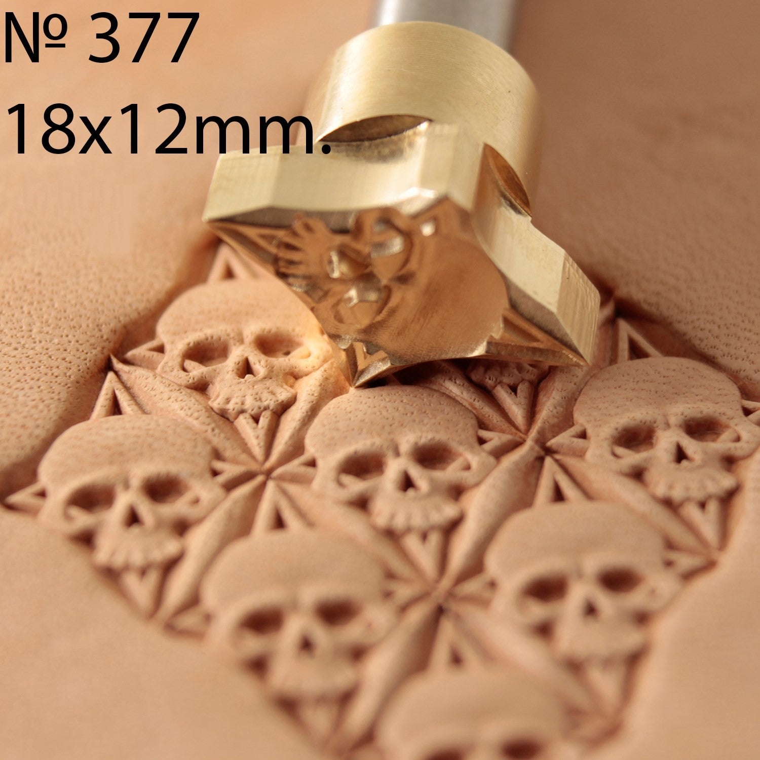 Leather stamp tool Skull Skulls  Star puzzle maker - SpasGoranov