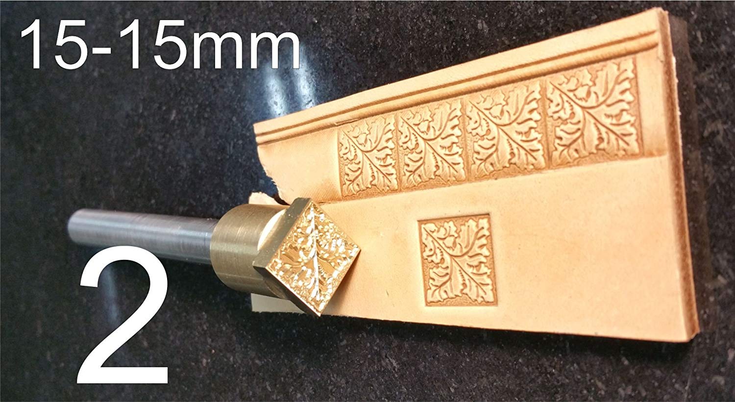 Leather stamp tool  #2 - SpasGoranov