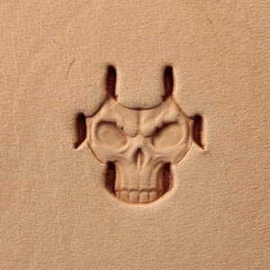 Leather Craft Stamp Tool - Skull #422