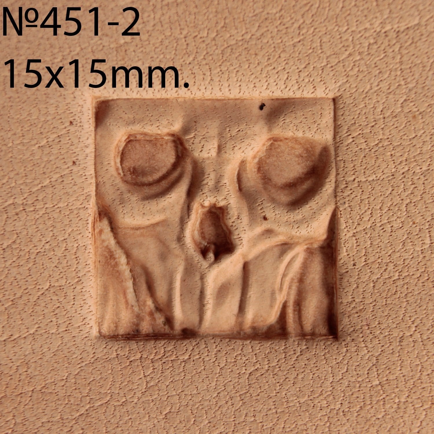 Leather Crafting Stamp Tool - Skull #451-2
