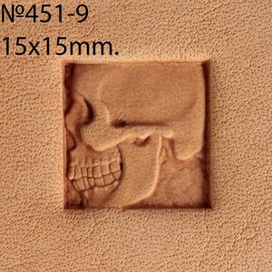 Leather Crafting Stamp Tool - Skull #451-9