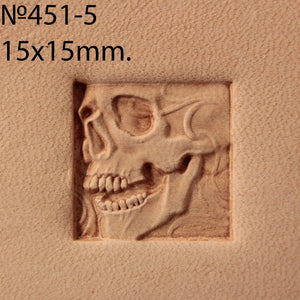 Leather Crafting Stamp Tool - Skull #451-5