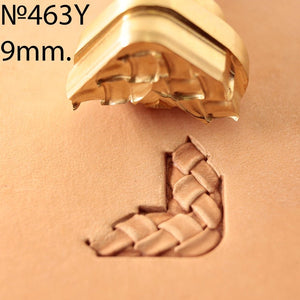 Leather Stamp Tool - Angular Leather Rope #463Y