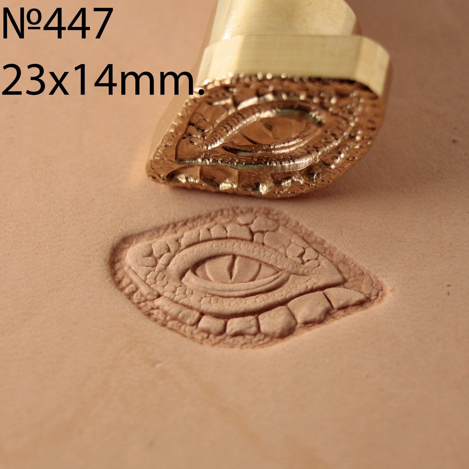 Leather Stamp Tool - Dragon Eye #447