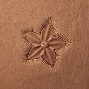 Leather Stamp Tool - Jasmine flower #498