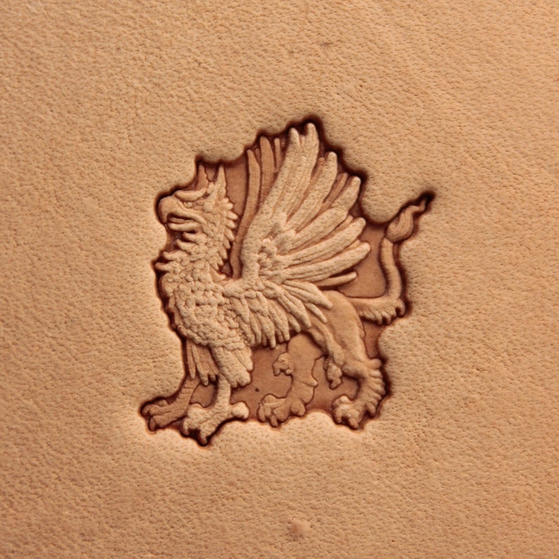 Leather Stamp Tool - Left Griffin #401L