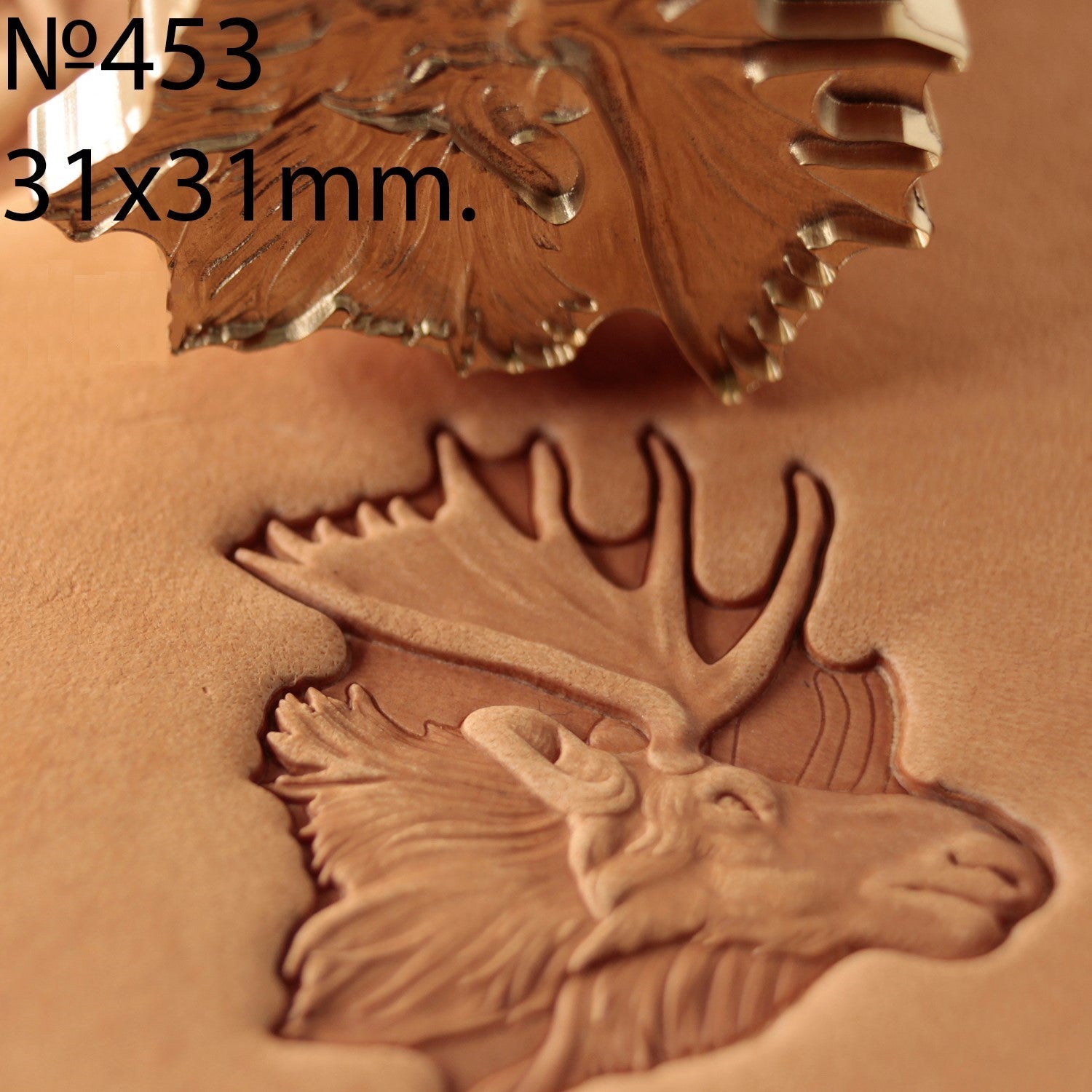 Leather Stamp Tool - Moose #453