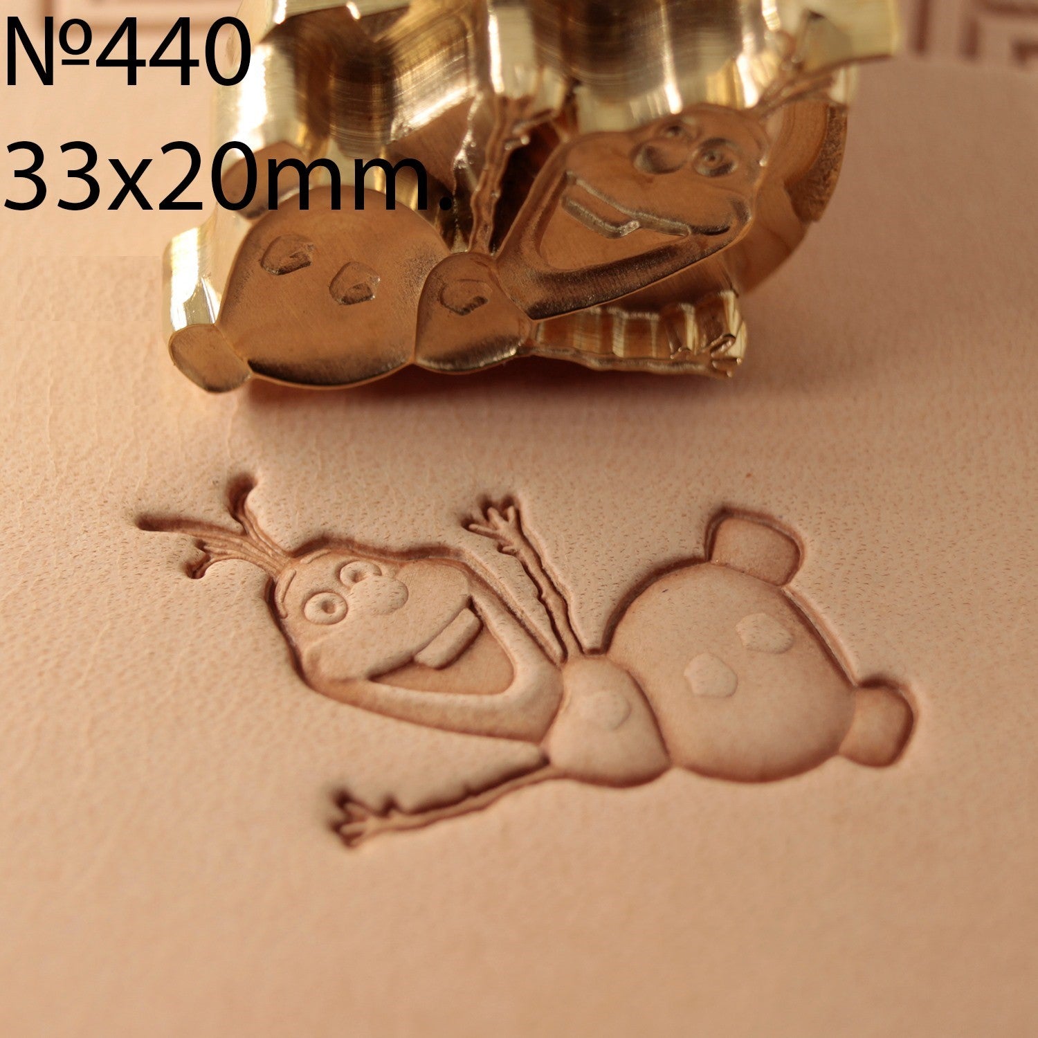 Leather Stamp Tool - Olaf Snowman from Frozen #440