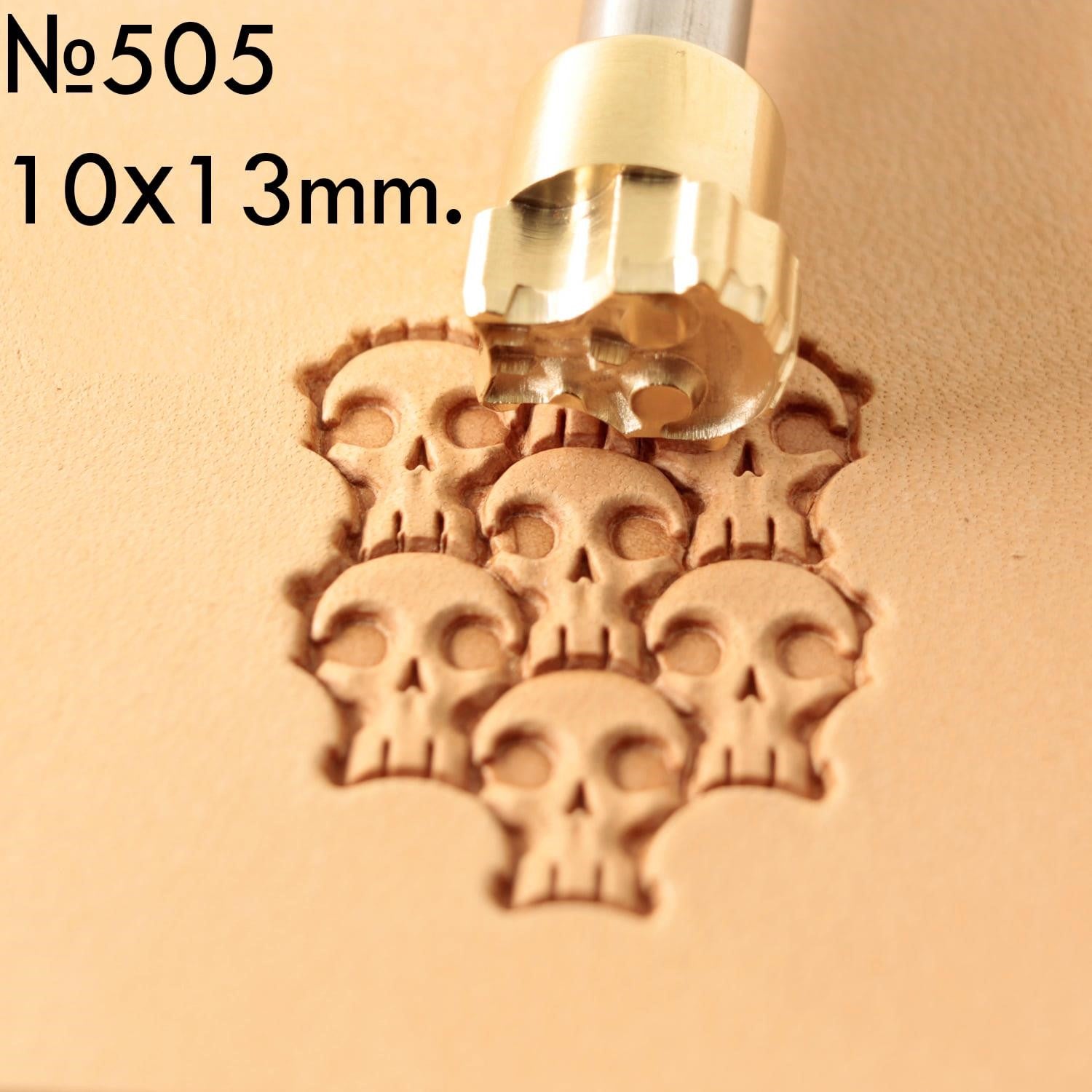 Leather Stamp Tool - Skull #505