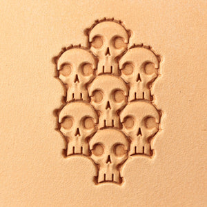 Leather Stamp Tool - Skull #505