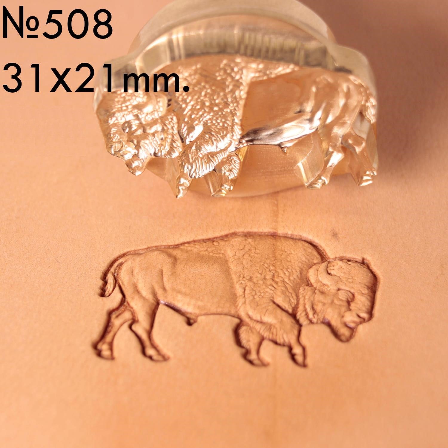 Leather Stamp Tool - Wood bison #508