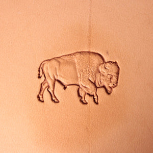 Leather Stamp Tool - Wood bison #508