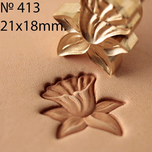 Leather Stamp Tool - Sheridan Flower Narcissus #413
