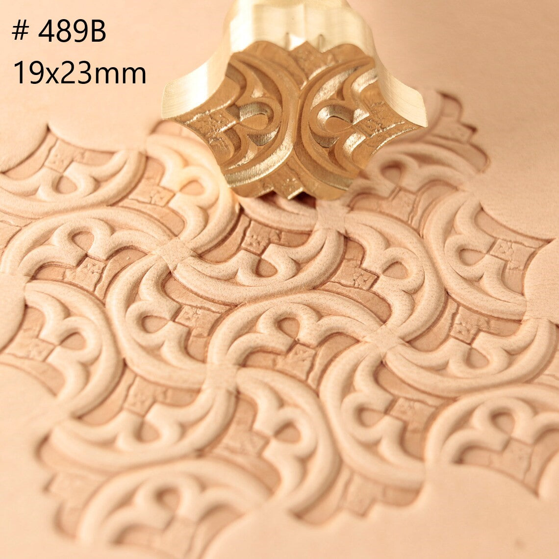 Leather Stamp Tool #489B 19mm x 23mm