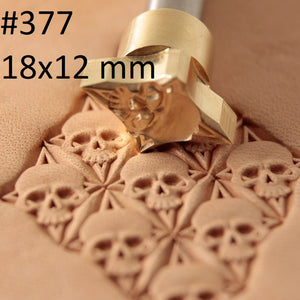 Leather Stamp Tool - Skull #377