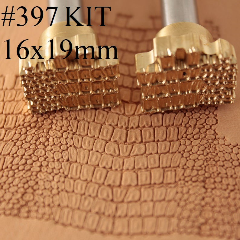 Leather Stamp Tools - Crocodile #397 Kit - SpasGoranov