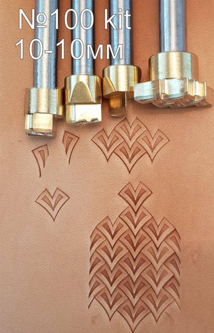 Leather stamp tool Kit #100 - SpasGoranov