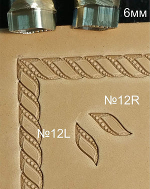 Leather stamp tool Kit #12LR - SpasGoranov