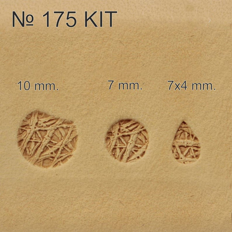 Leather stamp tool Kit #175 - SpasGoranov