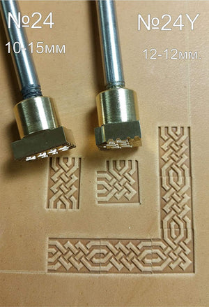 Leather stamp tool Kit #24 - SpasGoranov