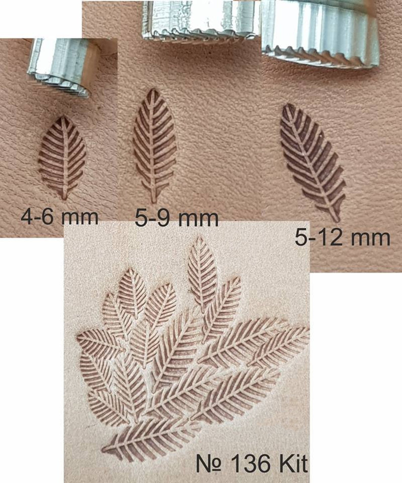 Leather stamp tool #136 - SpasGoranov