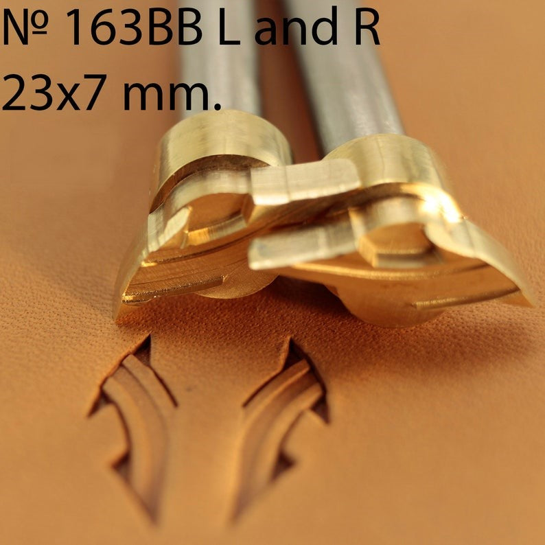 Leather stamp tool #163BB LR - SpasGoranov