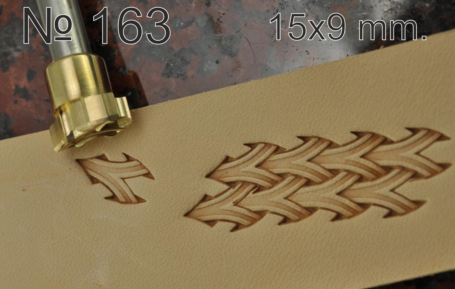 Leather stamp tool #163 - SpasGoranov