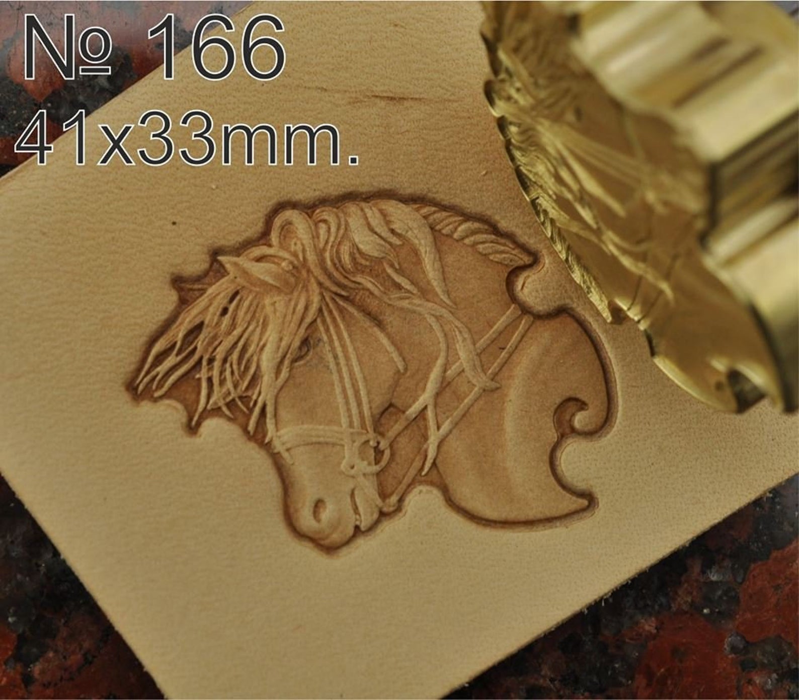 Leather stamp tool #166 - SpasGoranov