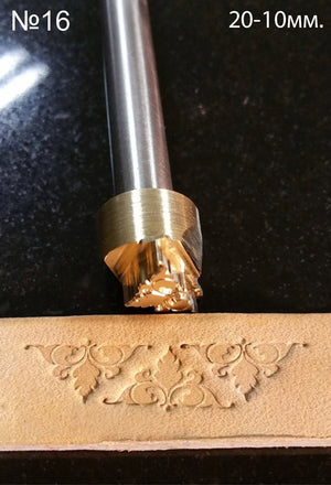 Leather stamp tool #16 - SpasGoranov