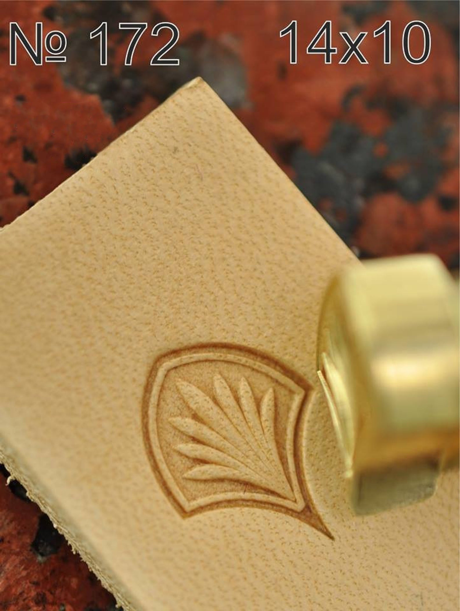 Leather stamp tool #172 - SpasGoranov