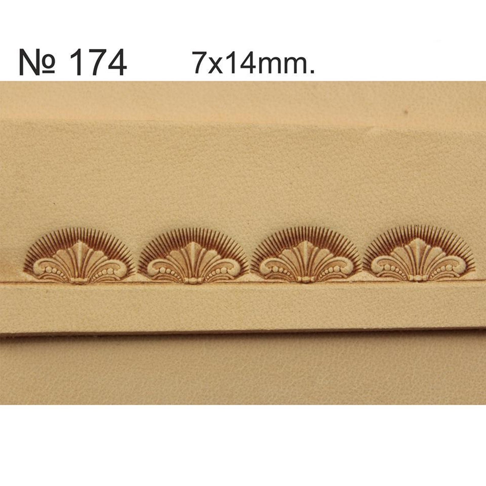 Leather stamp tool #174 - SpasGoranov