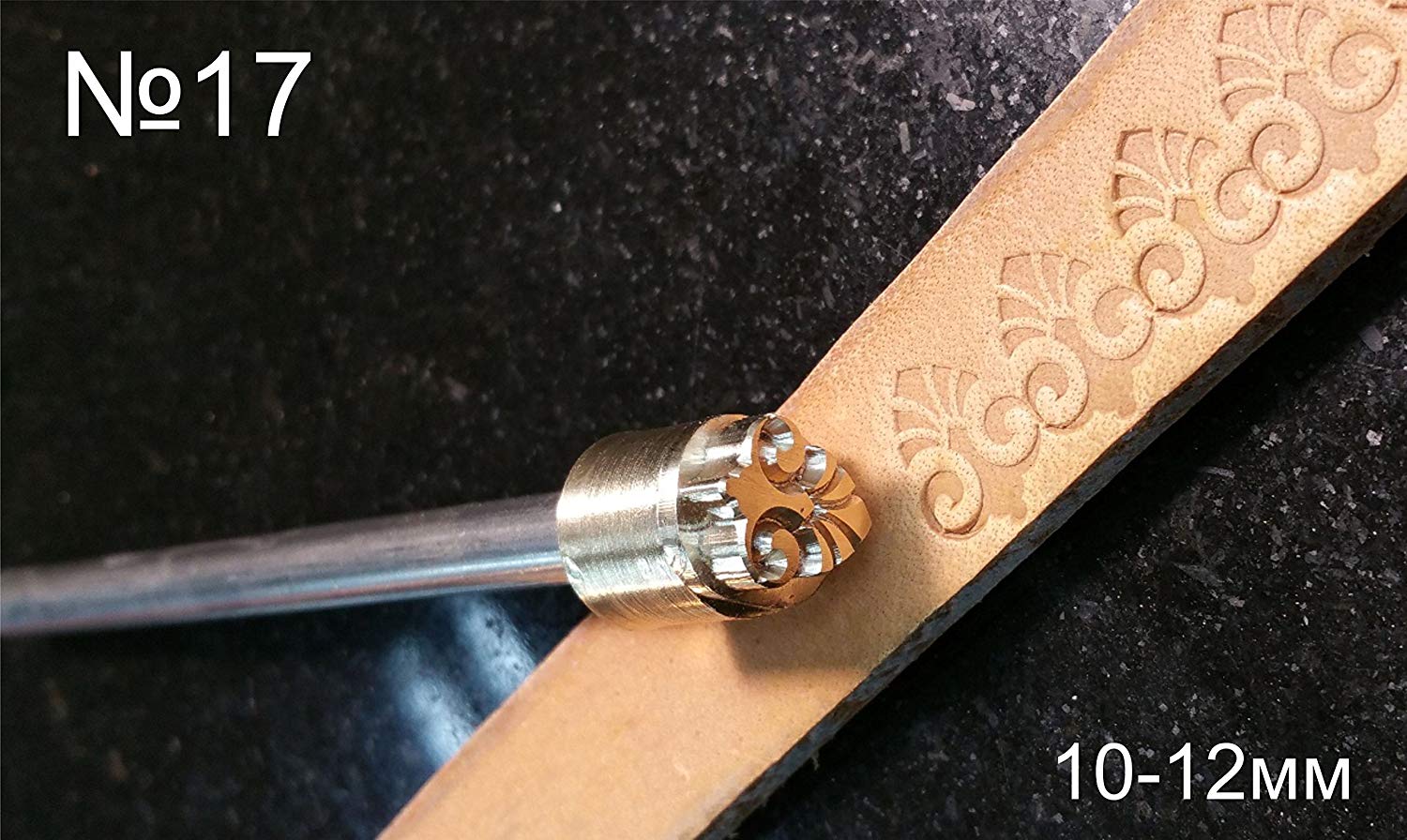Leather stamp tool #17 - SpasGoranov