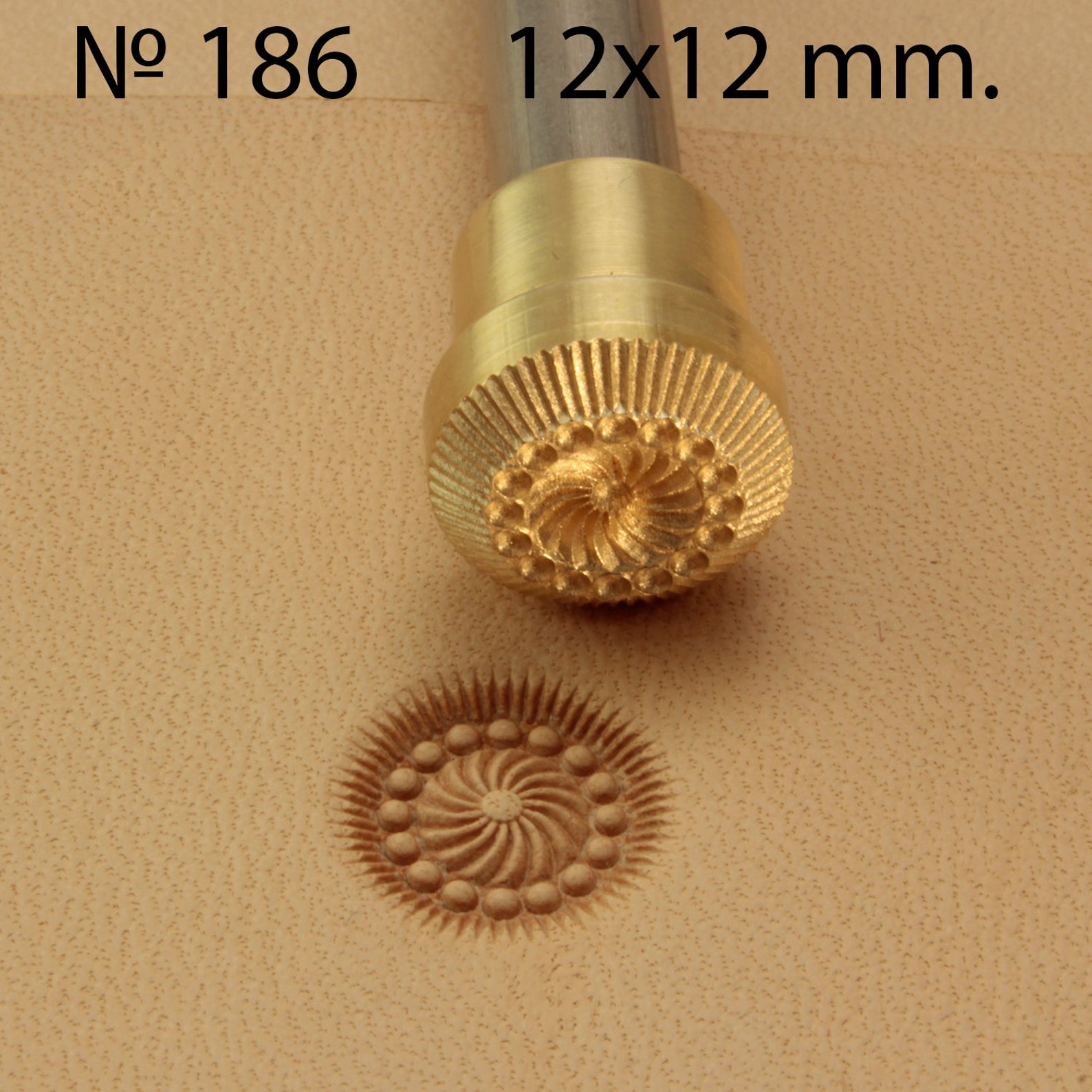 Leather stamp tool #186 - SpasGoranov