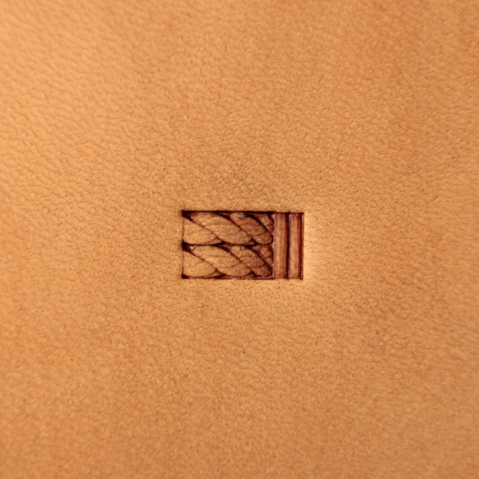 Leather stamp tool #193 - Half - SpasGoranov