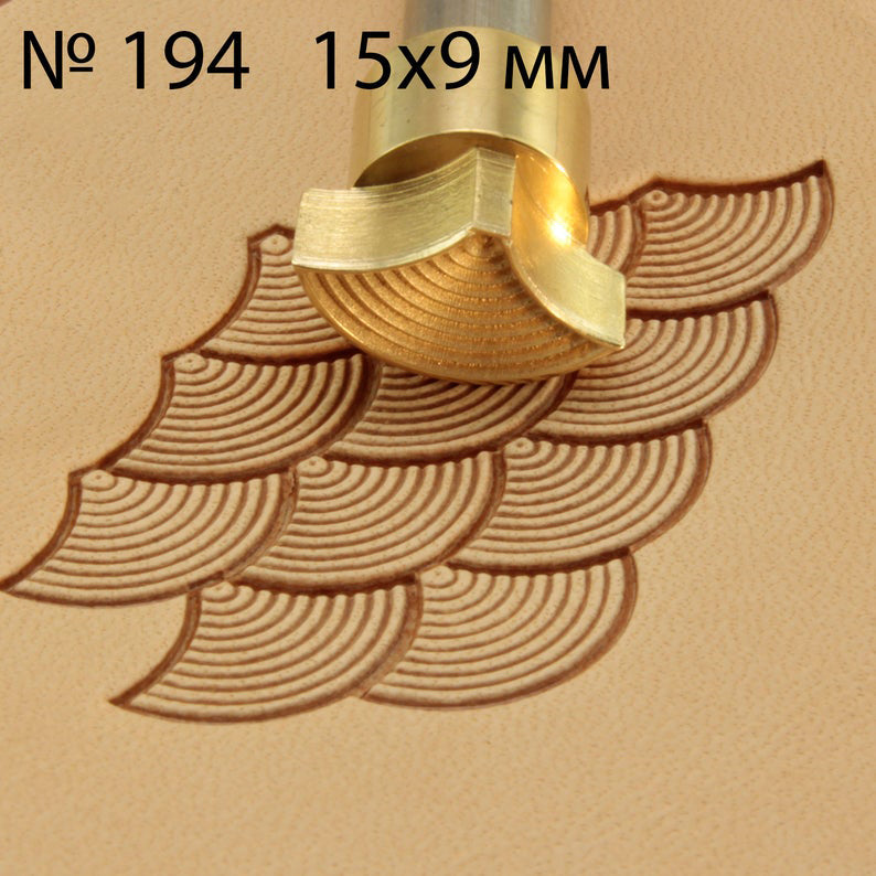 Leather stamp tool #194 - SpasGoranov