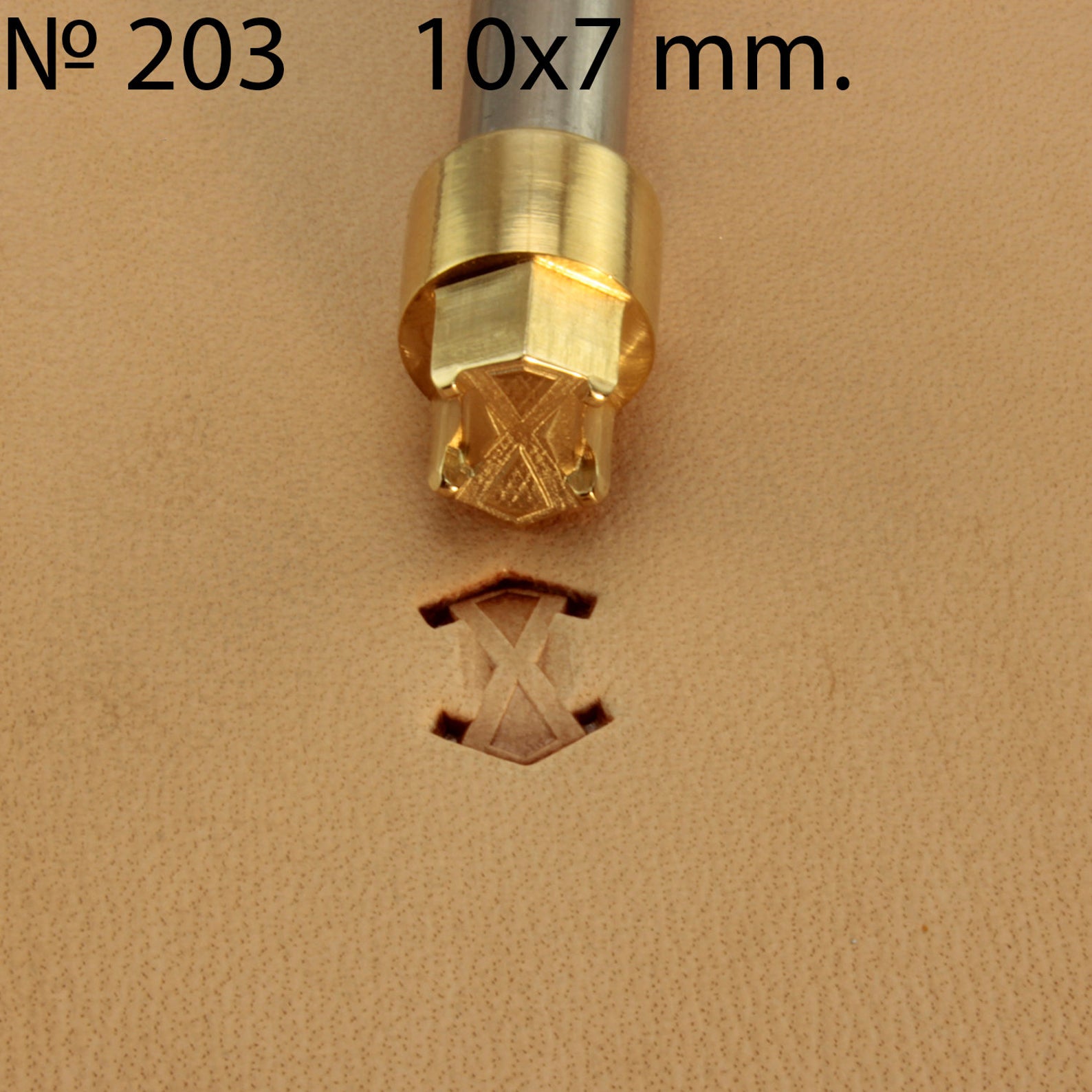 Leather stamp tool #203 - SpasGoranov