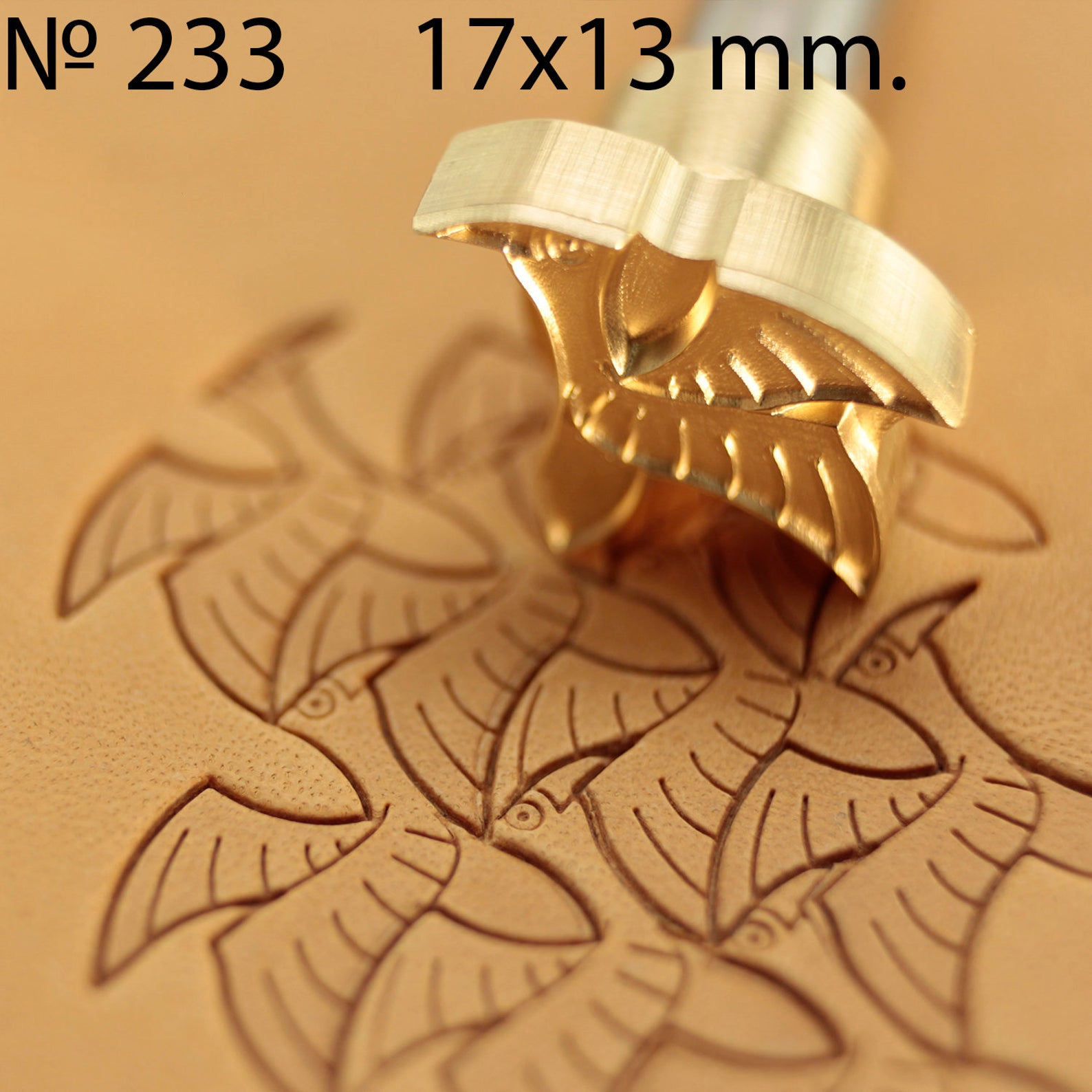 Leather stamp tool #233 - SpasGoranov