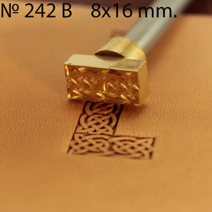 Leather stamp tool #242B - SpasGoranov