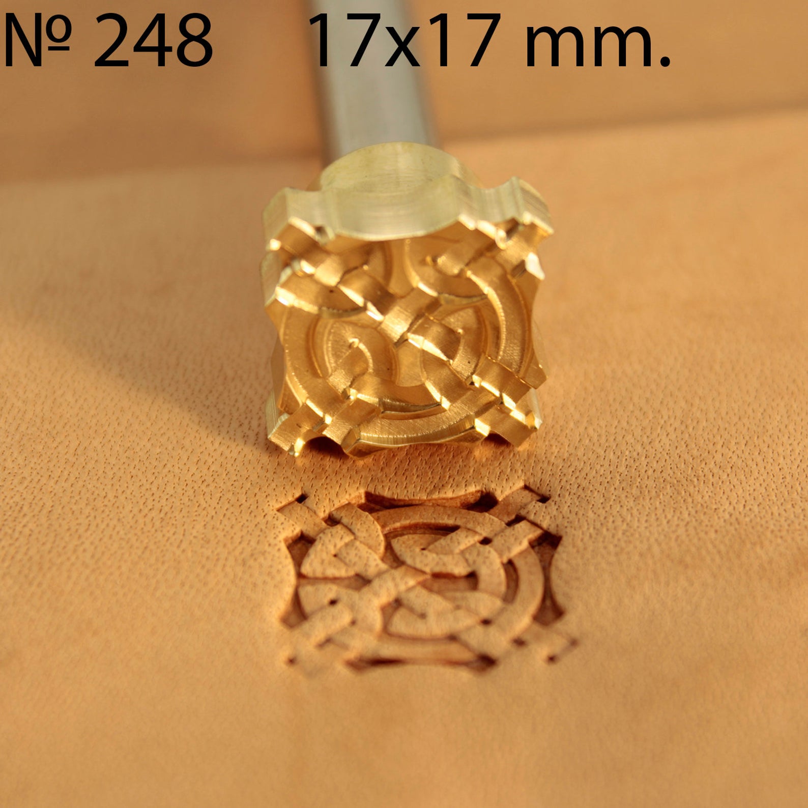 Leather stamp tool #248 - SpasGoranov