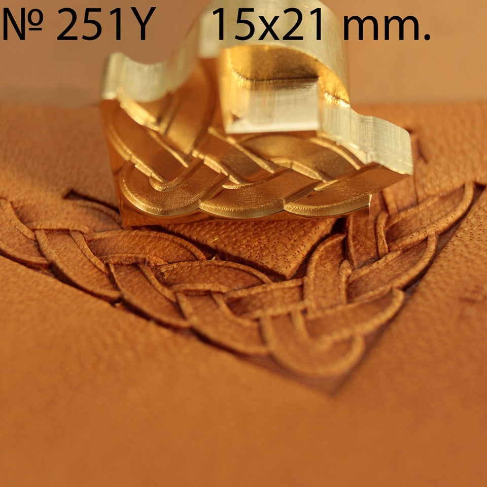 Leather stamp tool #251Y - SpasGoranov
