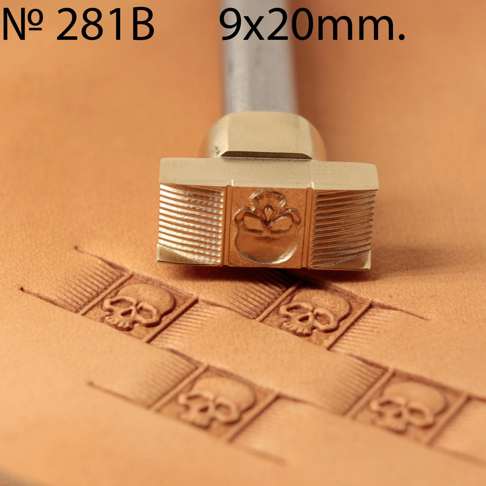 Leather stamp tool #281B - SpasGoranov