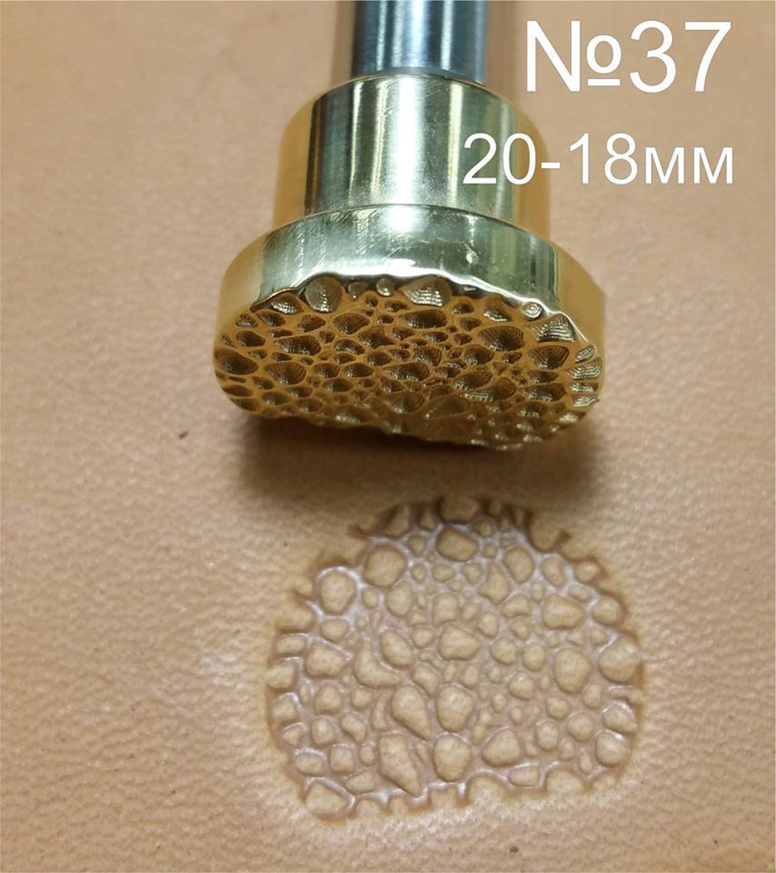 Leather stamp tool #37 - SpasGoranov