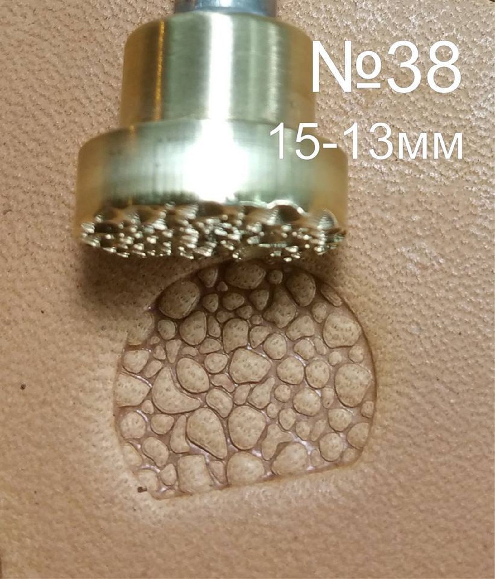 Leather stamp tool #38 - SpasGoranov
