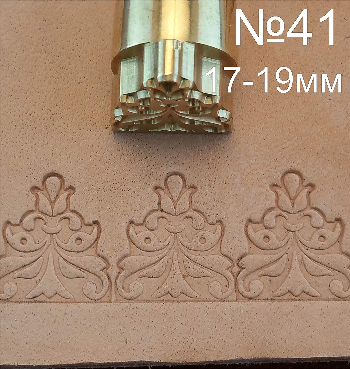 Leather stamp tool #41 - SpasGoranov