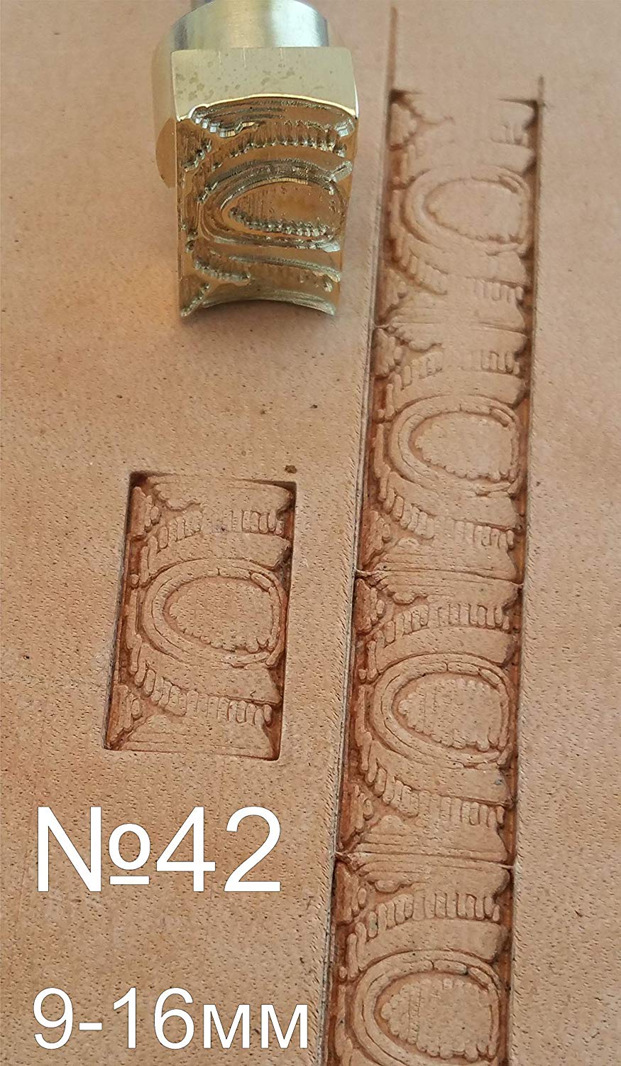 Leather stamp tool #42 - SpasGoranov